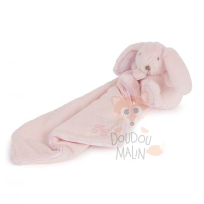  baby comforter augustin the rabbit pink 